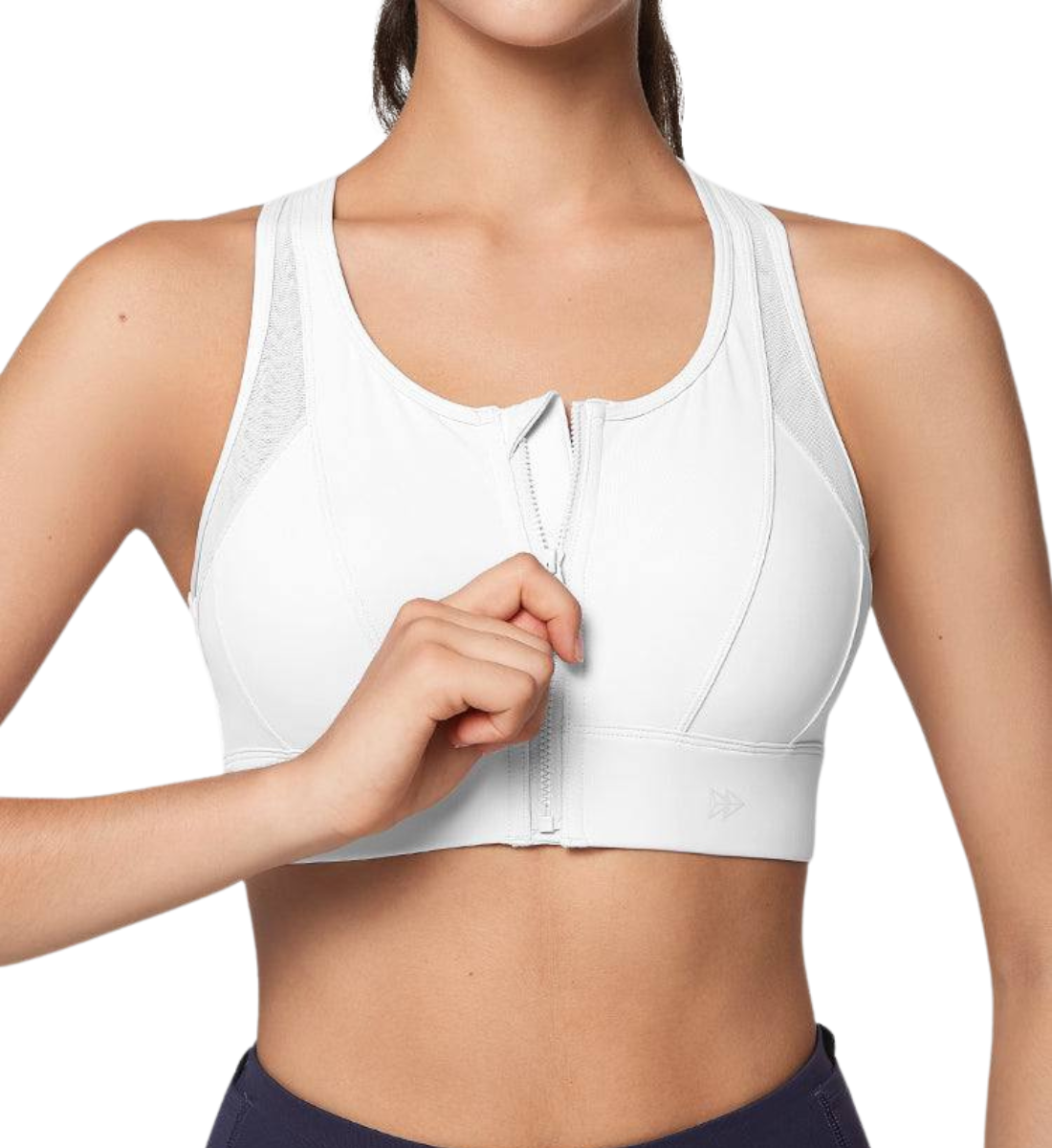 Soutien-Gorge de Sport à Fermeture Éclair – Maintien et Confort Réunis